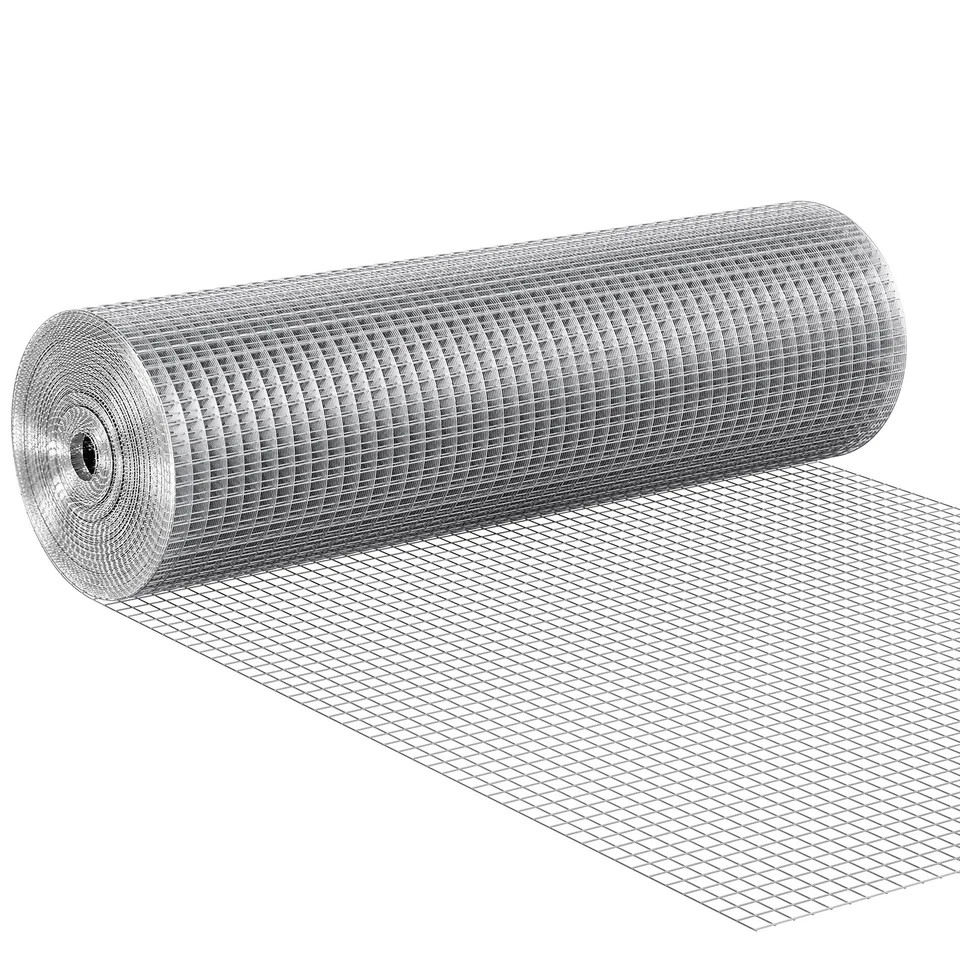 Hardware Cloth 1/2″ 48in x 100ft 19 Ga Wire Mesh Roll Chicken Wire Fencing US