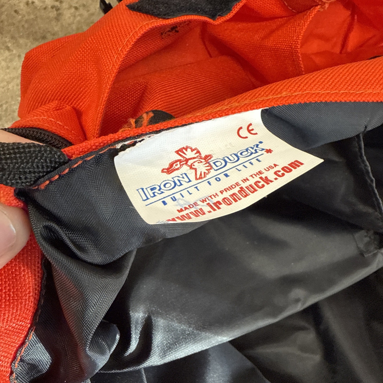 Vintage Iron Duck Built For Life 36001S Orange Standard Trauma Bag USA
