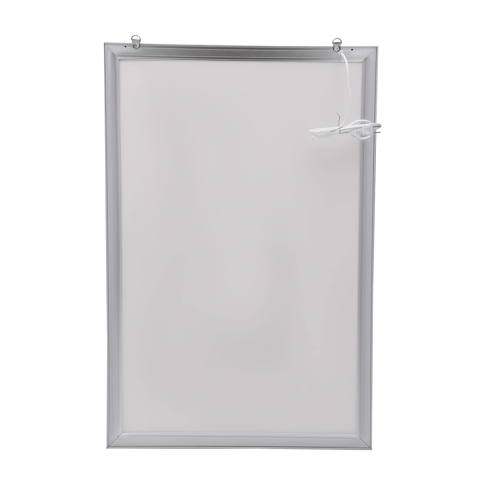 Shikiy 24″x36″ LED Movie Poster Frame, Backlit 36L» x 24W», Silver