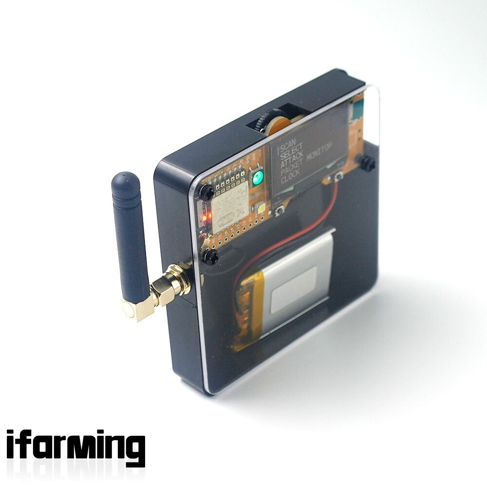 DSTIKE Deauther MiNi V3 KIT ESP8266 Development Board Kit with 3dBi Antenna+Case