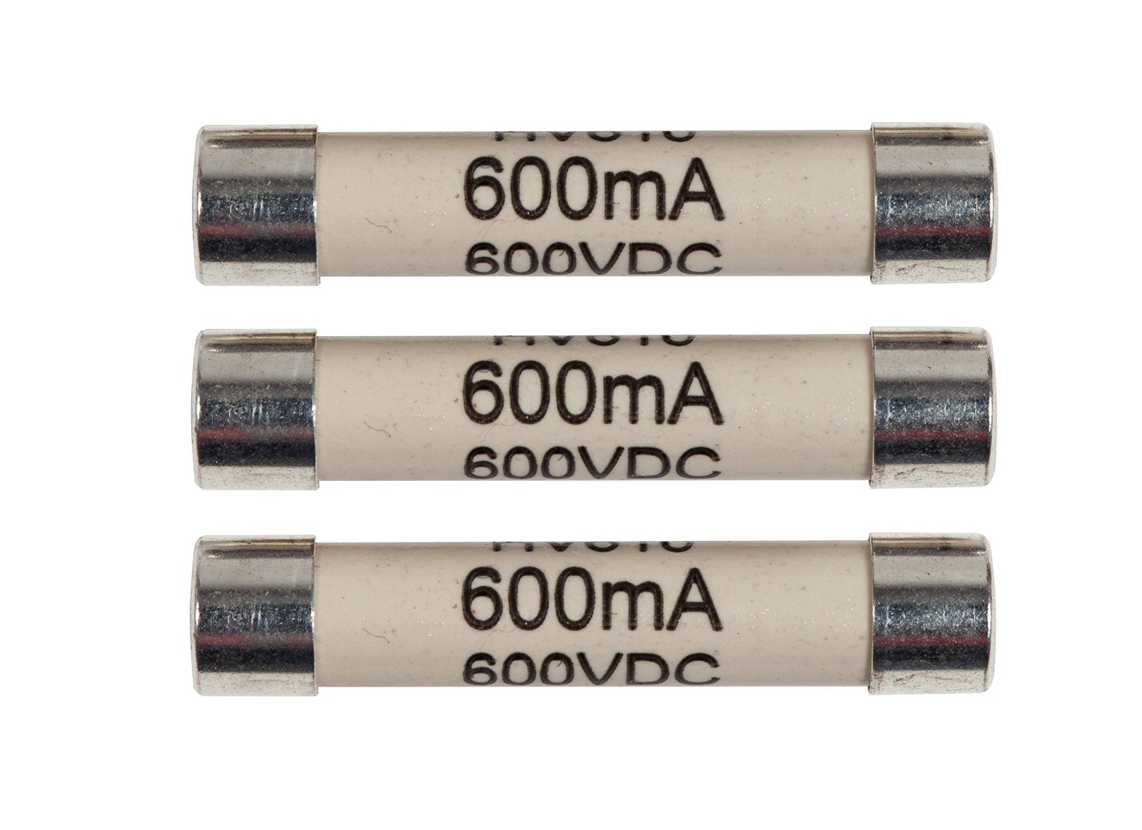 600mA 600V DC Fuse – 3 Pack, High-Quality Electrical Fuse for Testing & Repair
