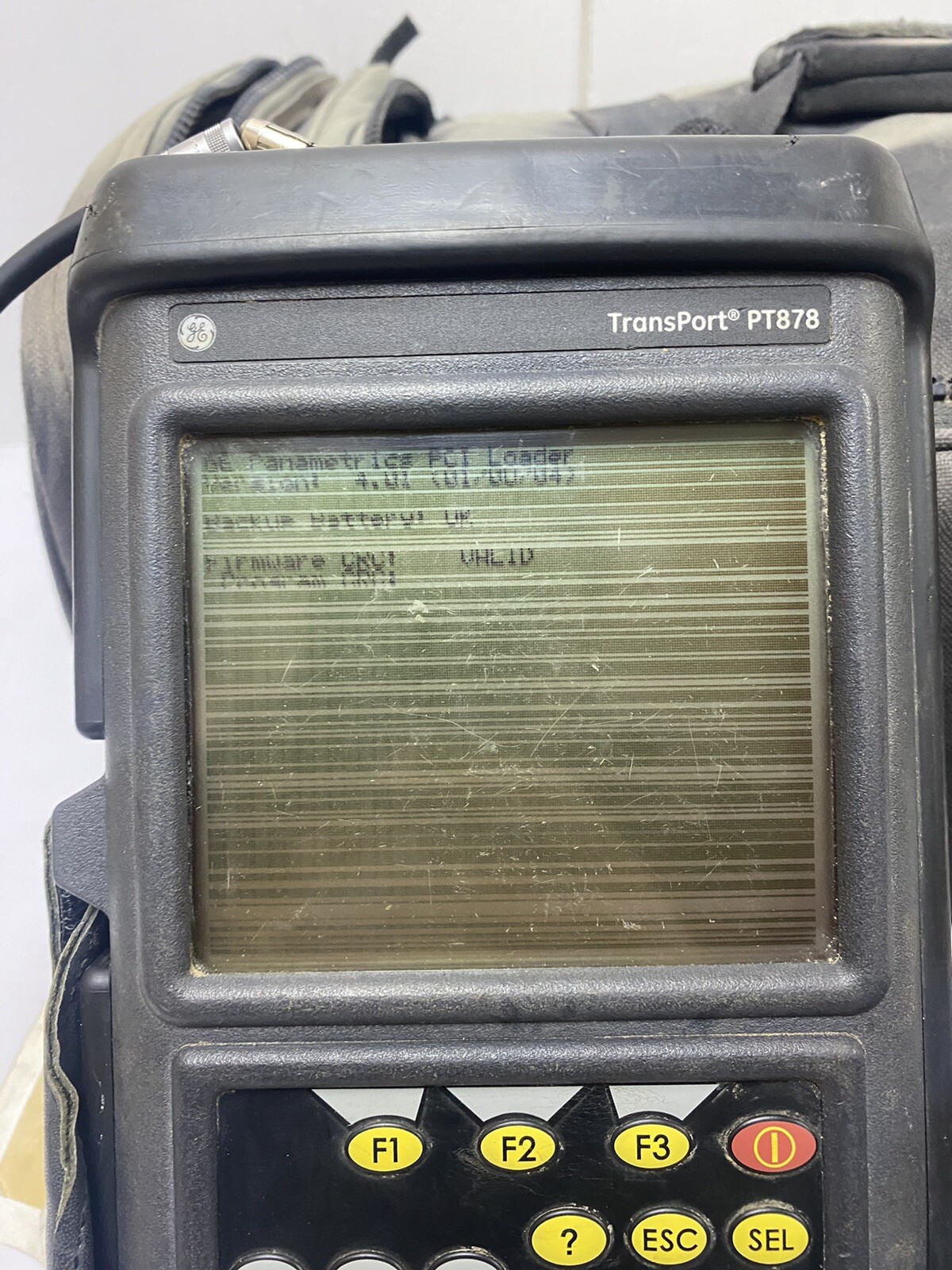 GE Panametrics TransPort PT878 PORTABLE LIQUID FLOWMETER
