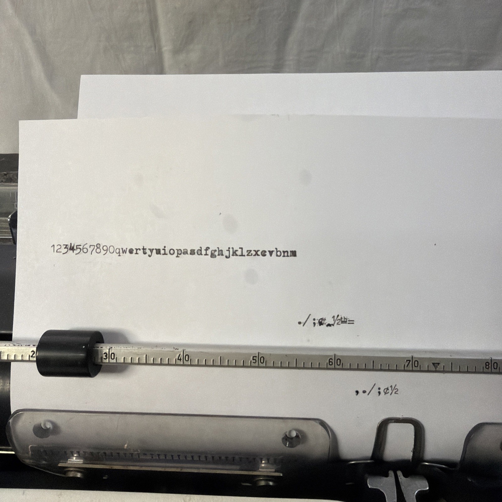 Olympia SG-3 Vintage 1960s Manual Typewriter Heavy Duty Office Machine