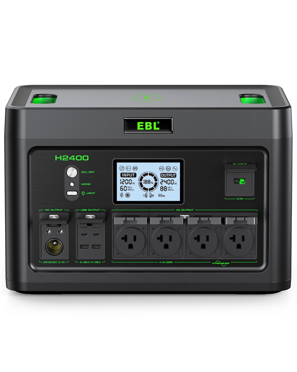 48V 50Ah LiFePO4 lithium Battery 50V 2560Wh BMS For Solar RV Marine Golf Cart