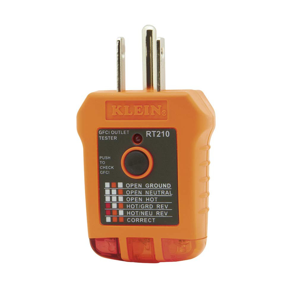 CL390 Digital Clamp Meter & RT210 Outlet Tester, Receptacle Tester for Gfci/Stan