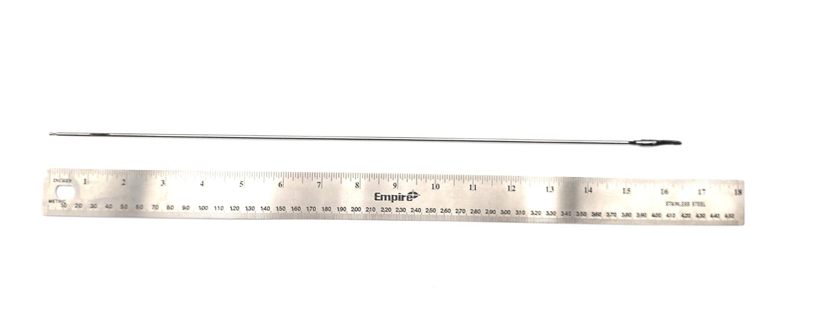 Karl Storz 34310MA Clickline Scissors Insert Serrated, Curved blade, 5mm-36cm