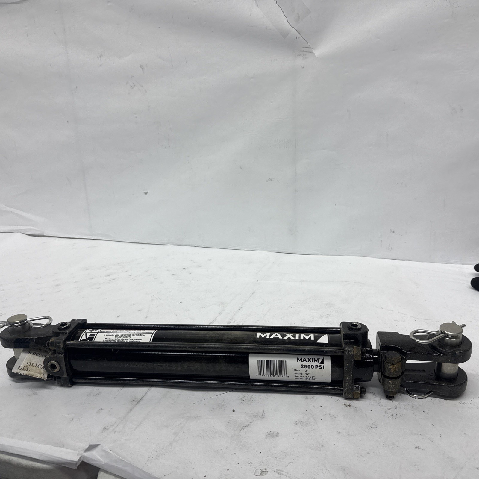 MAXIM 218307 Hydraulic Tie-Rod Cylinder 2″ Bore x 12″ Stroke x 1.125″Rod 2500psi
