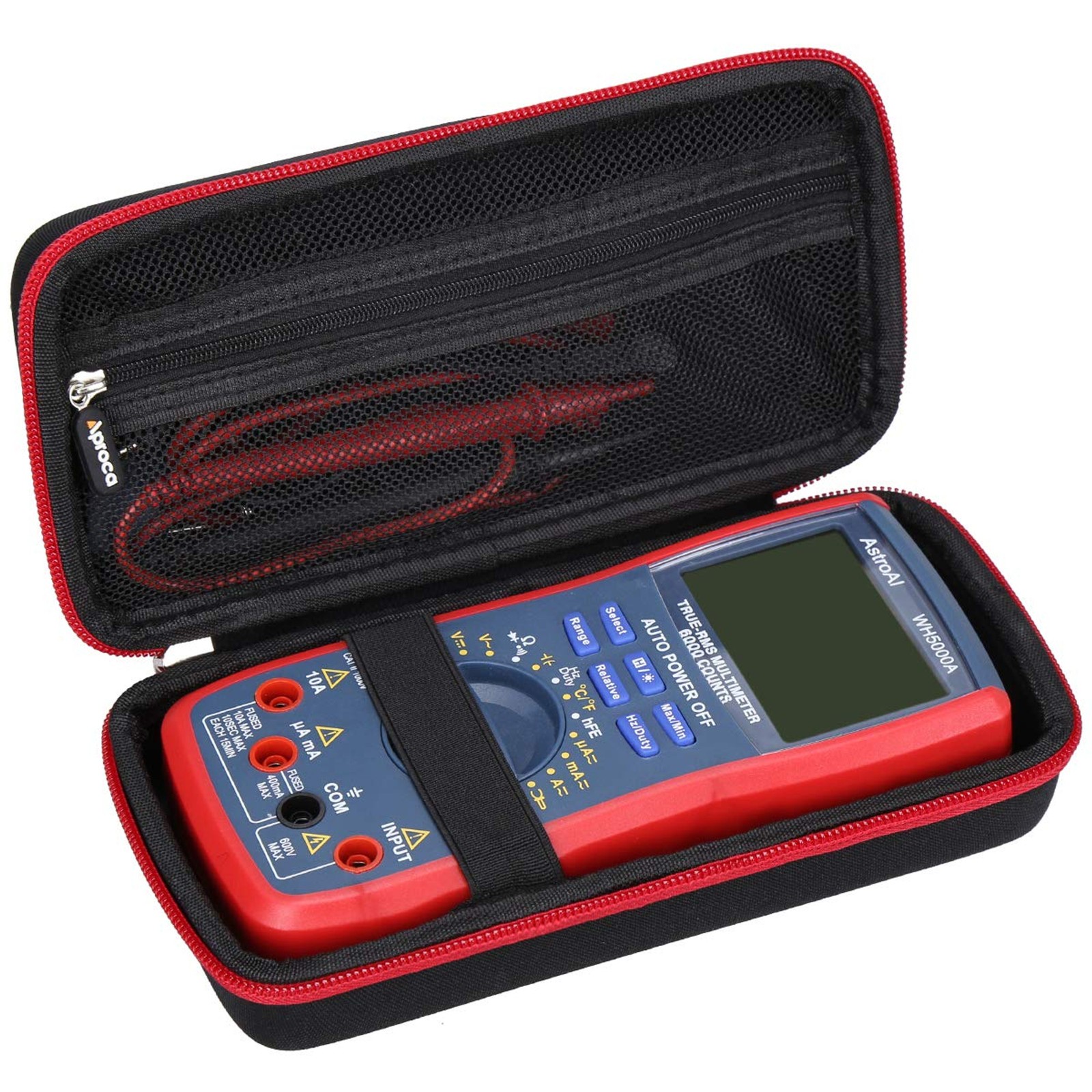 Aproca Case Compatible with AstroAI TRMS 6000 Digital Multimeter Analyzer Counts