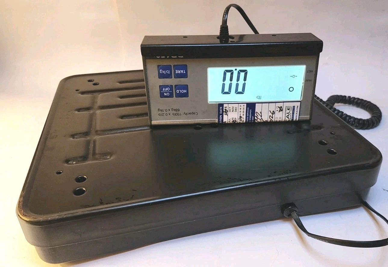 Cardinal Shipping Scale Detecto DR150 Low Platform Scale-150 lb Capacity