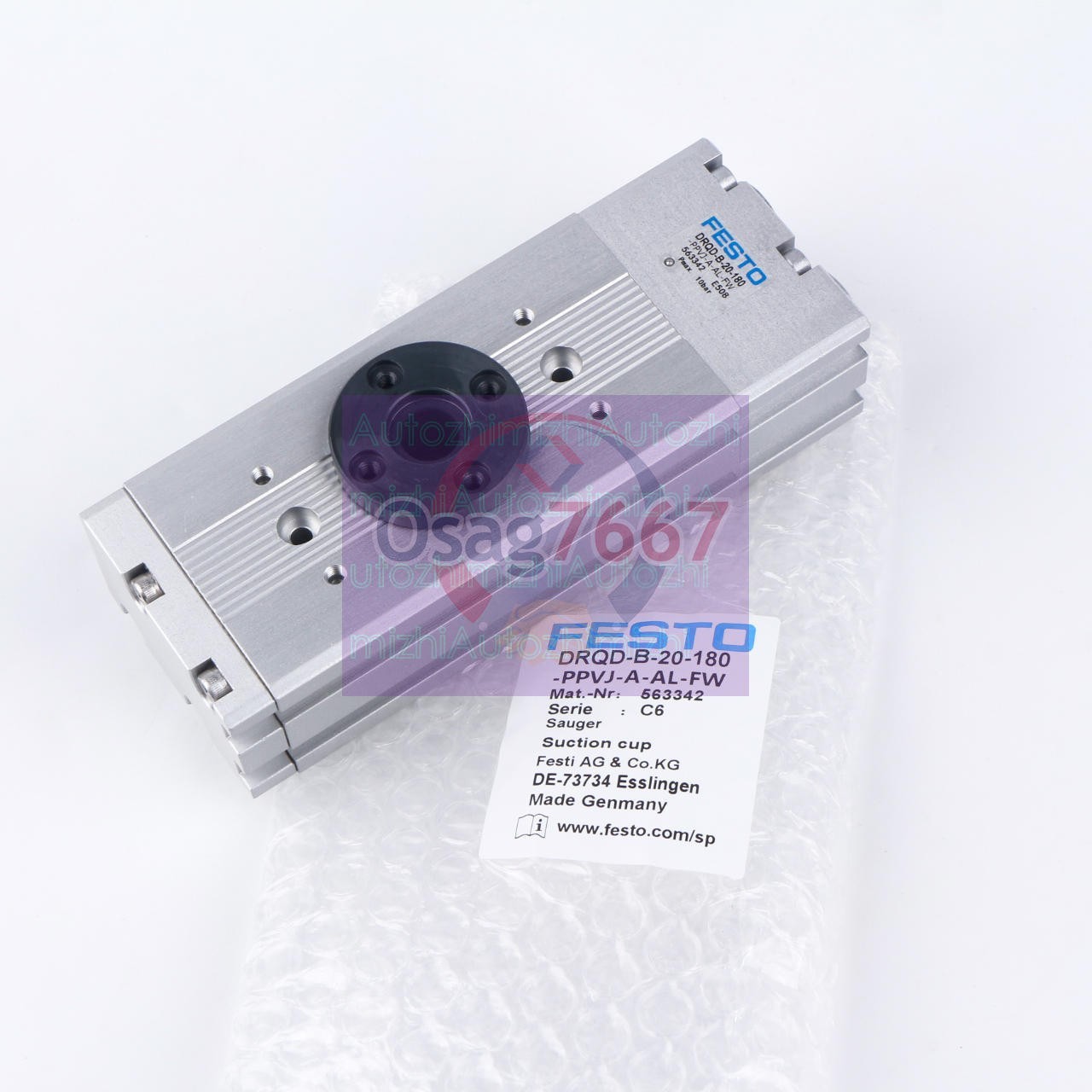 New DRQD-B-20-180-PPVJ-A-AL-FW 563342