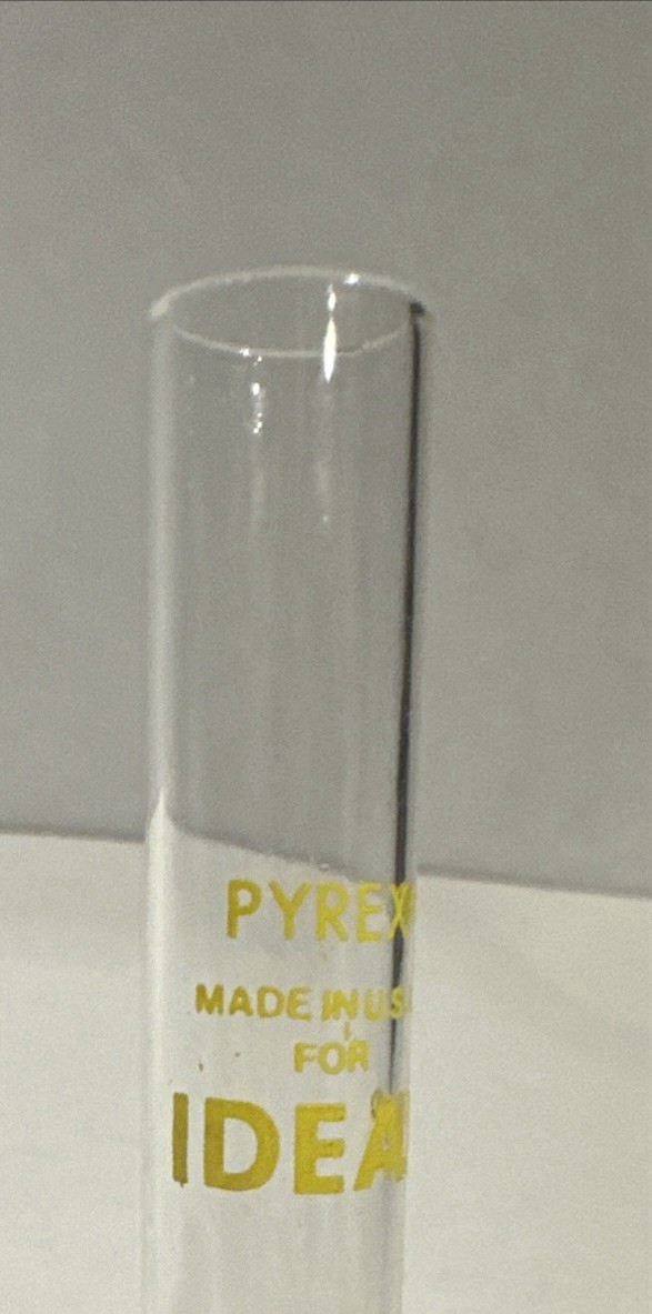 2 Vintage Pyrex Test Tubes for Ideal Toy Company – Made in USA