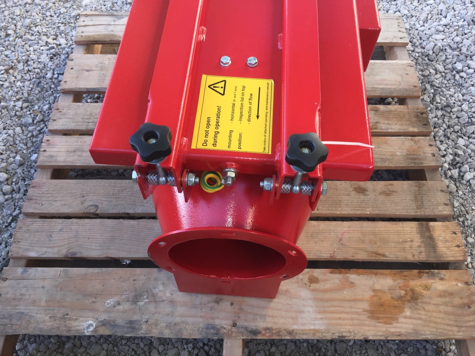 Rembe GmbH Safety+Control Q-Flap 200 Non-Return Valves For Organic Dust Qty: 1