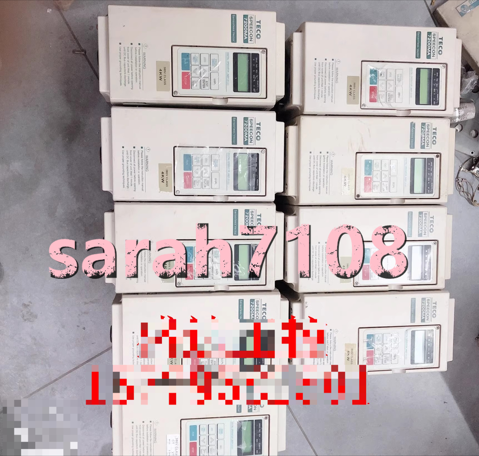 1PC USED Inverter 7200MA 4KW 220V JNTMBGBB0005JK-U- #YY