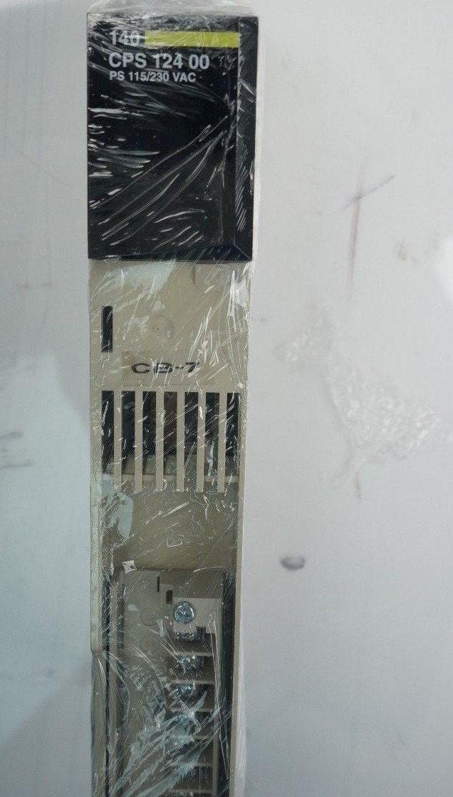 Used SCHNEIDER Modicon Quantum 140CPS12400 Power Supply Module AC 115V 230V Red