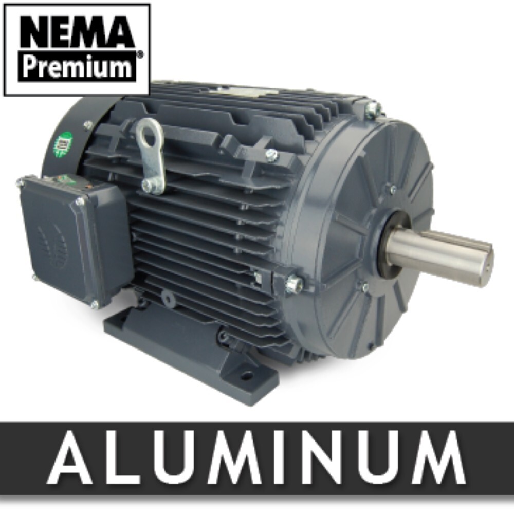 Techtop Cobra Electric Motor 10 HP 1800 Rpm 1-PH 230 Volt 215T Frame