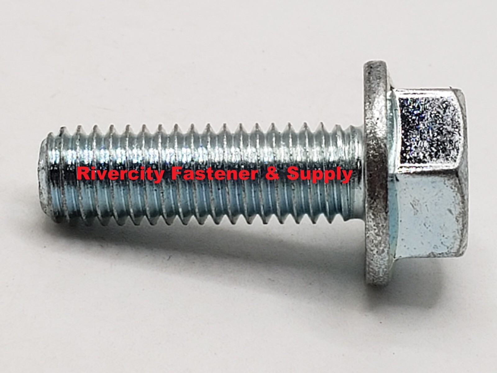 M8-1.25×25 Hex Head Flange Bolts 8mm x 25mm Grade 10.9 Steel Screws M8x1.25 x 25