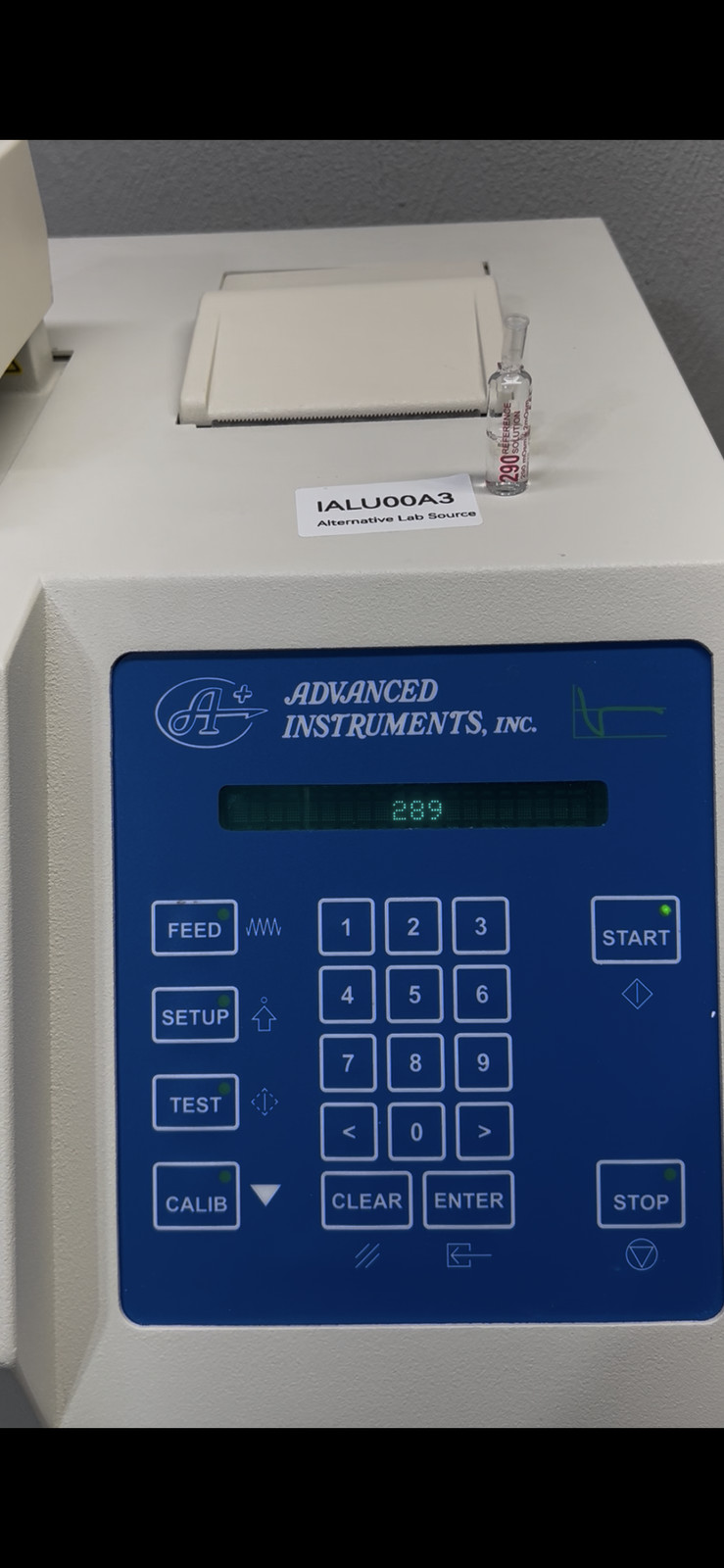 Advanced Instruments Model 3250 Single-Sample Osmometer Calibrated See Video