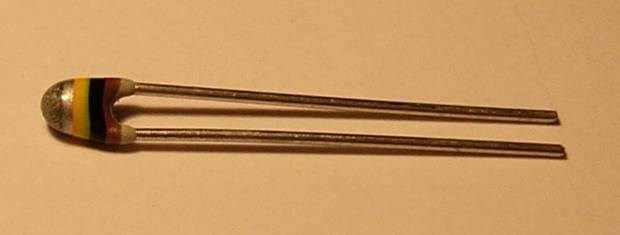 Murata Thermistor – 100 kohm @ 25 C – NTC – B Constant – NTSA0WF104F – Small