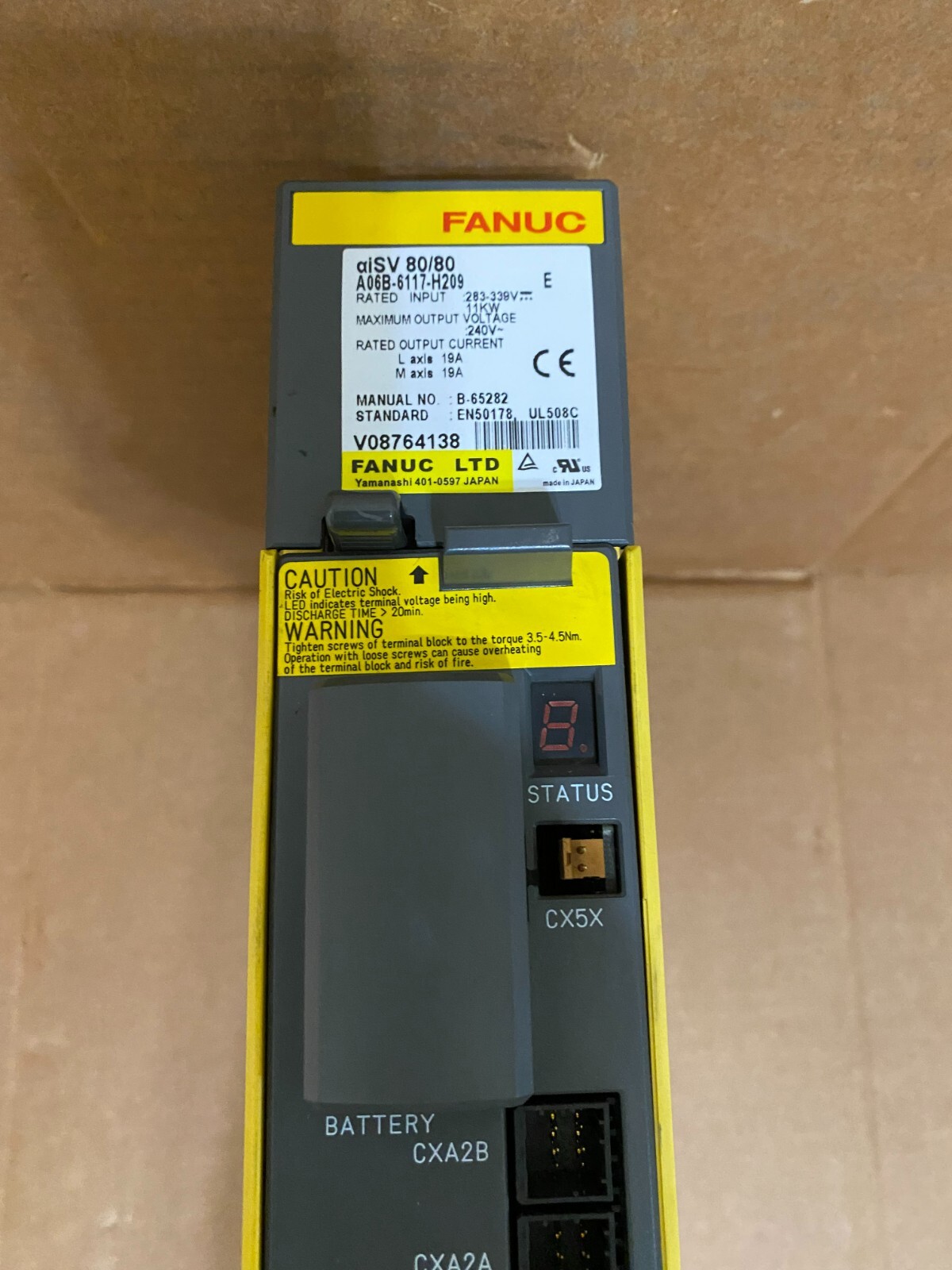 FANUC Servo Amplifier A06B-6117-H209 Authentic US Seller NDA Available