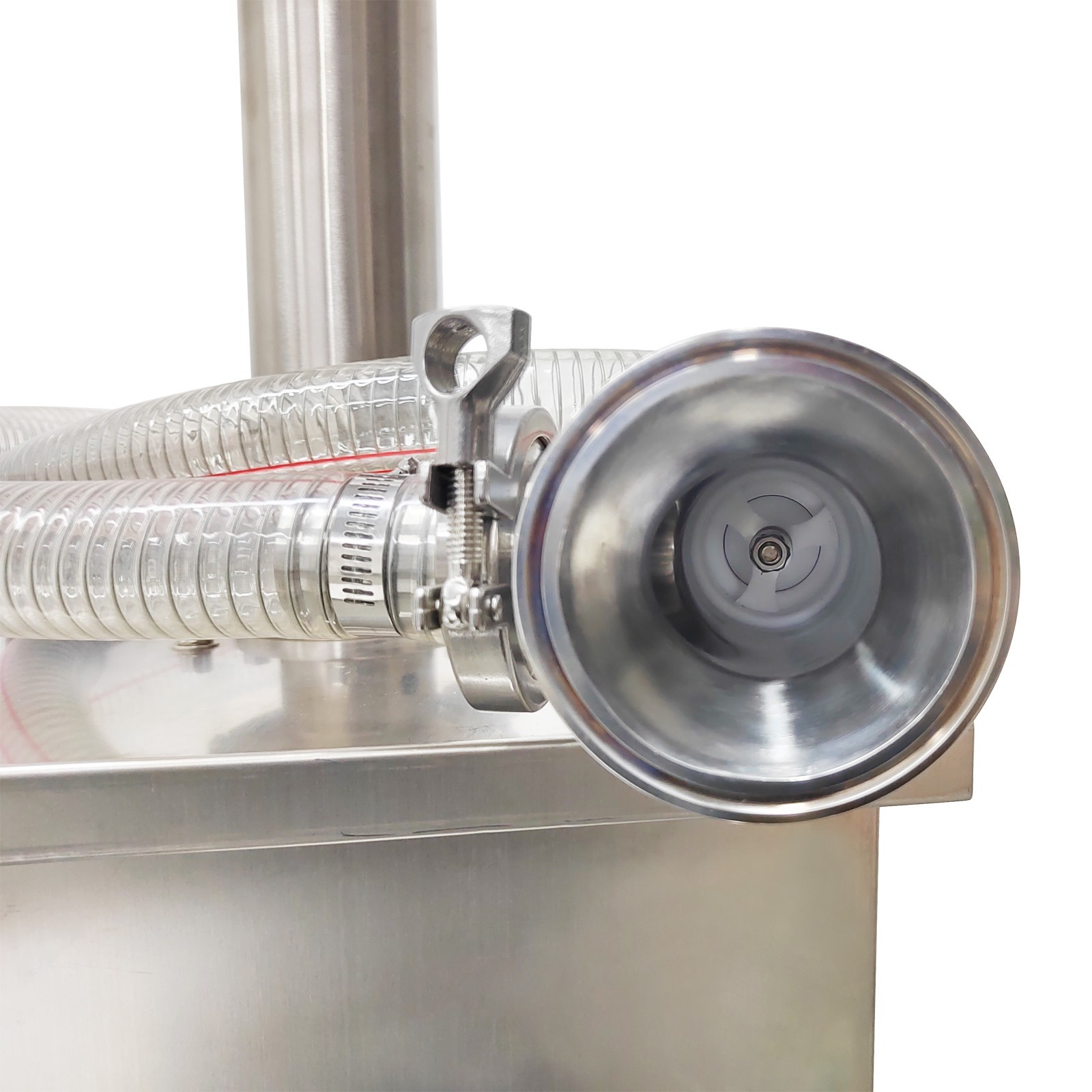 Stainless Pneumatic Paste Liquid Conveying Feeder Pneumatic Feeding Pump 11L