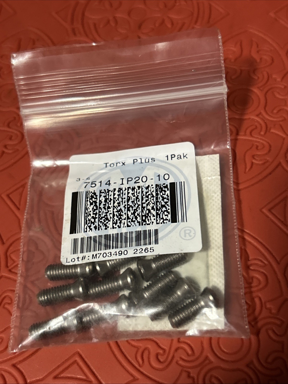 Qty.10 Allied Machine Screws 7514-IP20-10 (Q7)