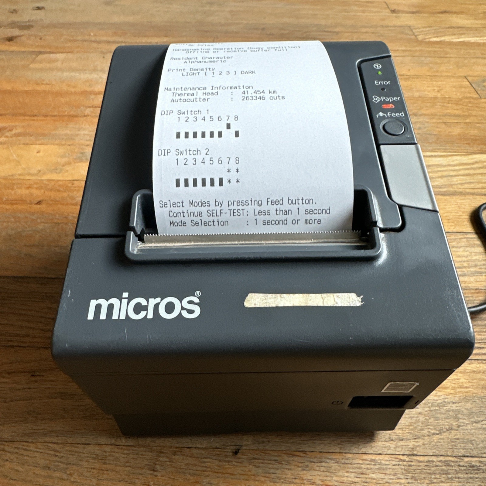 Epson TM-T88V M244A Thermal Receipt Printer POS USB IDN Tested Working