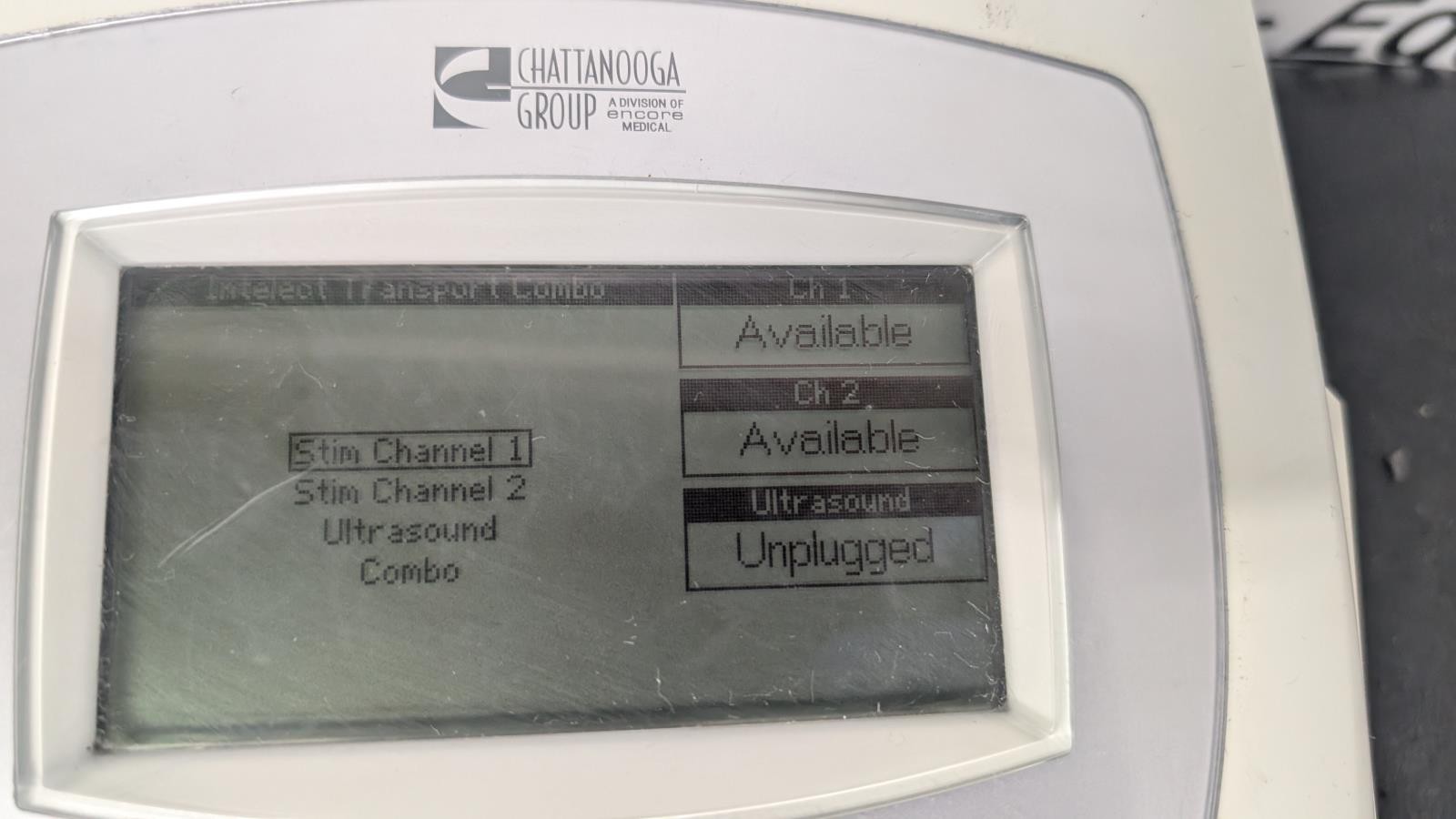 Chattanooga Intelect Transportable Combo 2738 Stim Unit – Cosmetic Damage