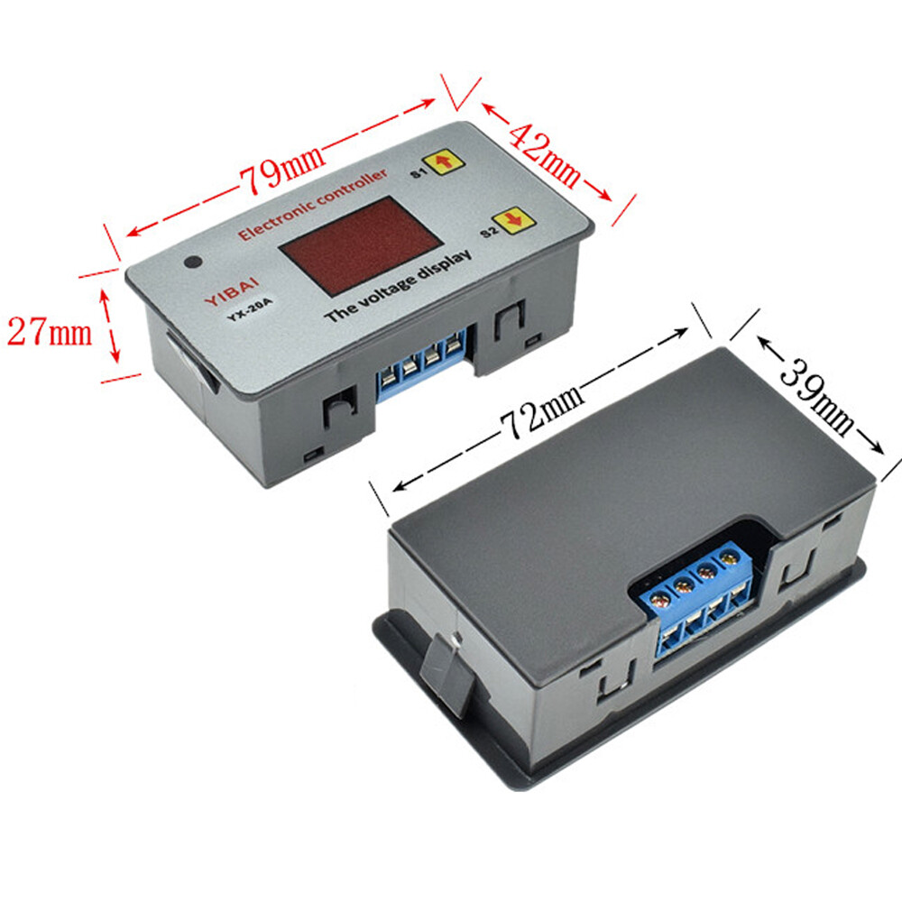 12V Battery Low Voltage Cut Off Switch Under Voltage Controller Protect Module