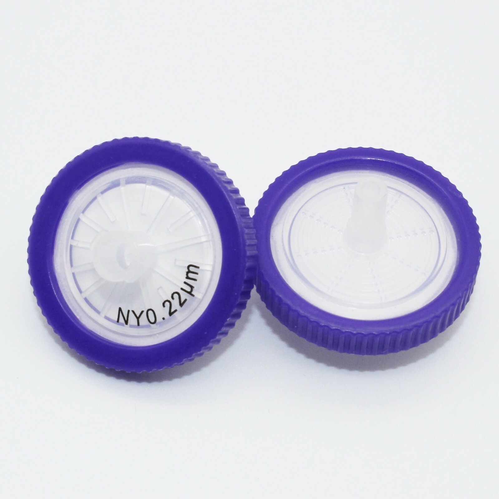 25mm Nylon Syringe Filter (0.22/0.45 um Pore Sizes, Non-sterile, 50/100 pieces)