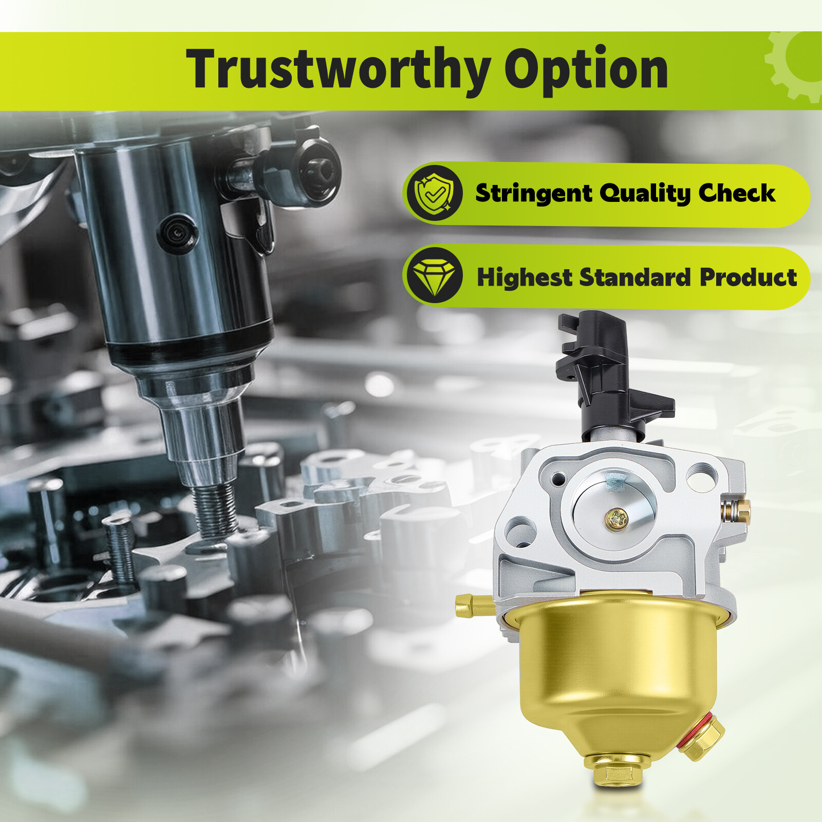 Carburetor for A-ipower AP5000 Generator For Honda 5.5HP 6.5HP 168FA 168FB 170F