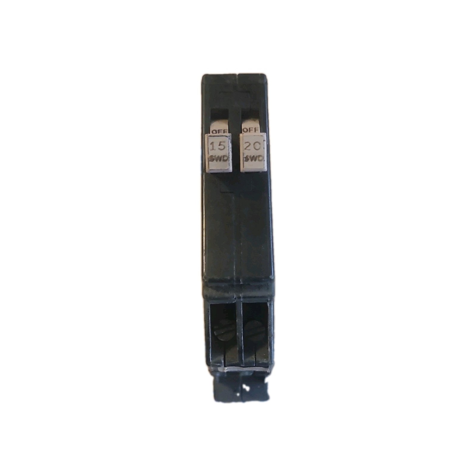 Cutler Hammer CHT1520 20 / 15 Amp Twin Tandem Circuit Breaker, Dual 15A / 20A CH