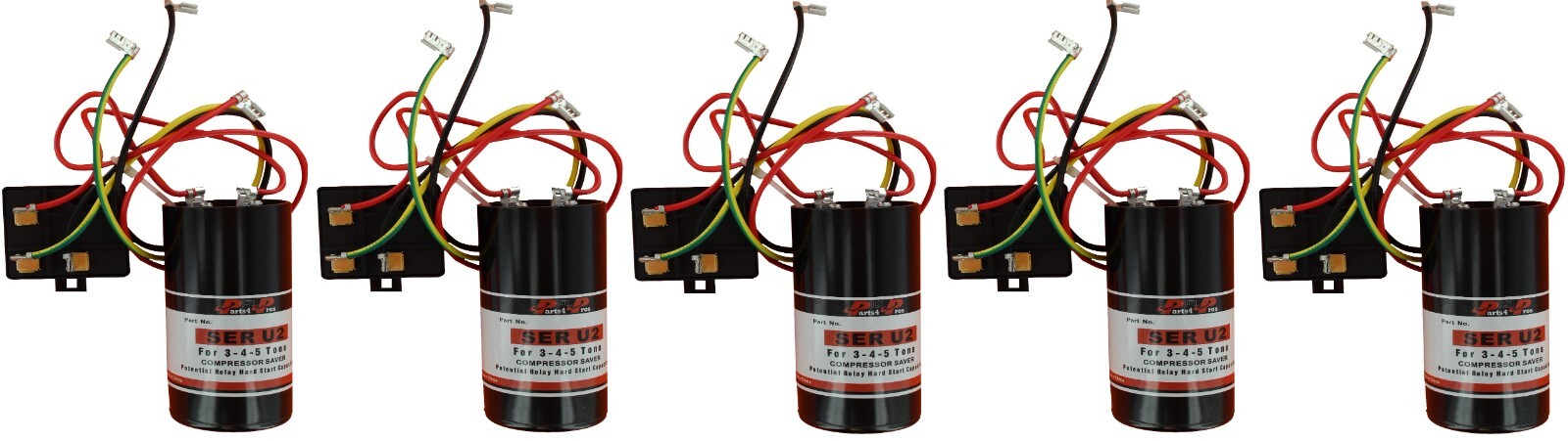 CSRU2 Compressor Saver Hard Start Kits for 3.5-4-5 Ton Systems SER-U2 LSRU2 (5x)