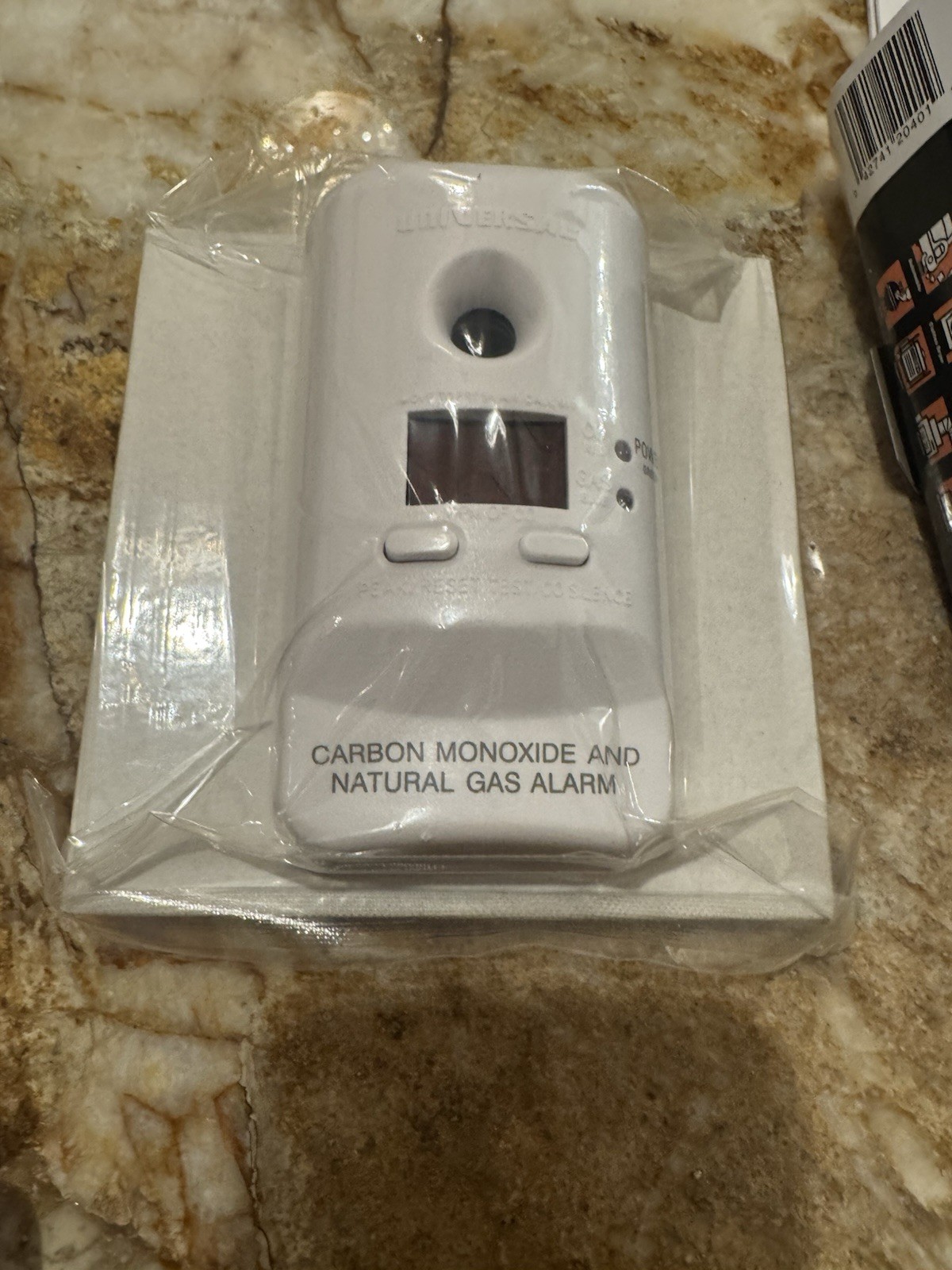 Universal Security Instruments Plug-In Carbon Monoxide Natural Gas Alarm New