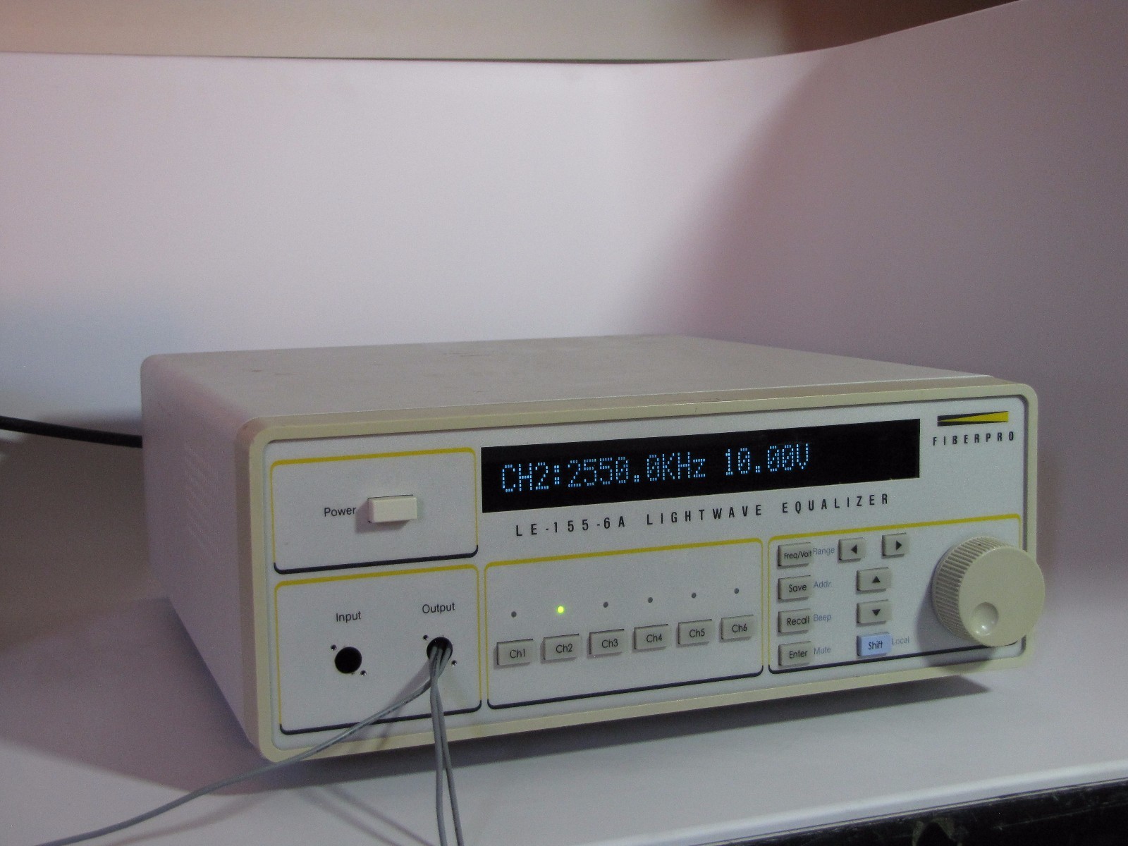 FiberPro LE-155-6A Lightwave Equalizer / Electrical Signal Generator III