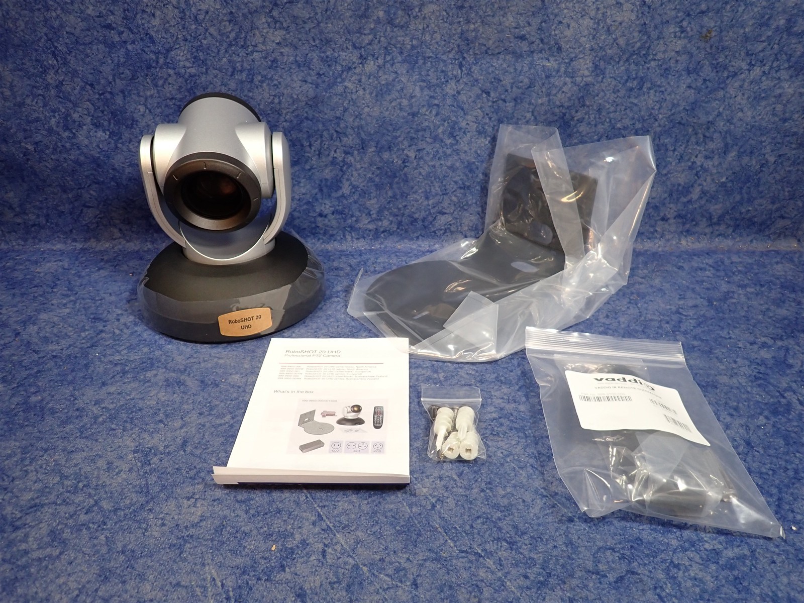 Vaddio 999-9950-000 RoboSHOT 20 UHD PTZ Camera Silver (R2)