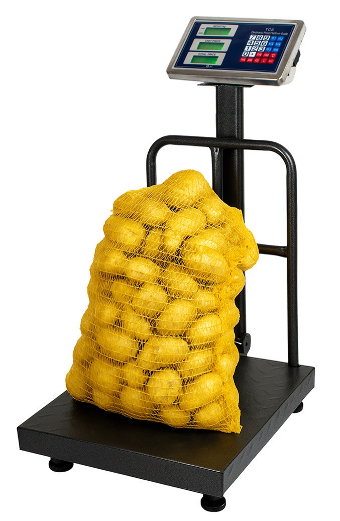 Platform Scales Potato Scales 150 kg Digital Parcel Scales Warehouse Market Scales LCD