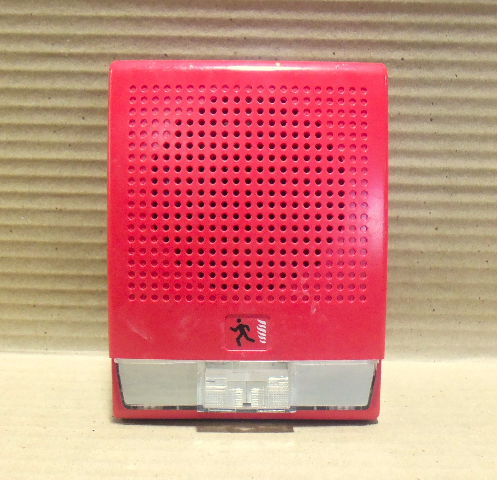 EST EDWARDS G4RF-S2VM INDOOR VISUAL STROBE & AUDIBLE SPEAKER HORN FIRE ALARM