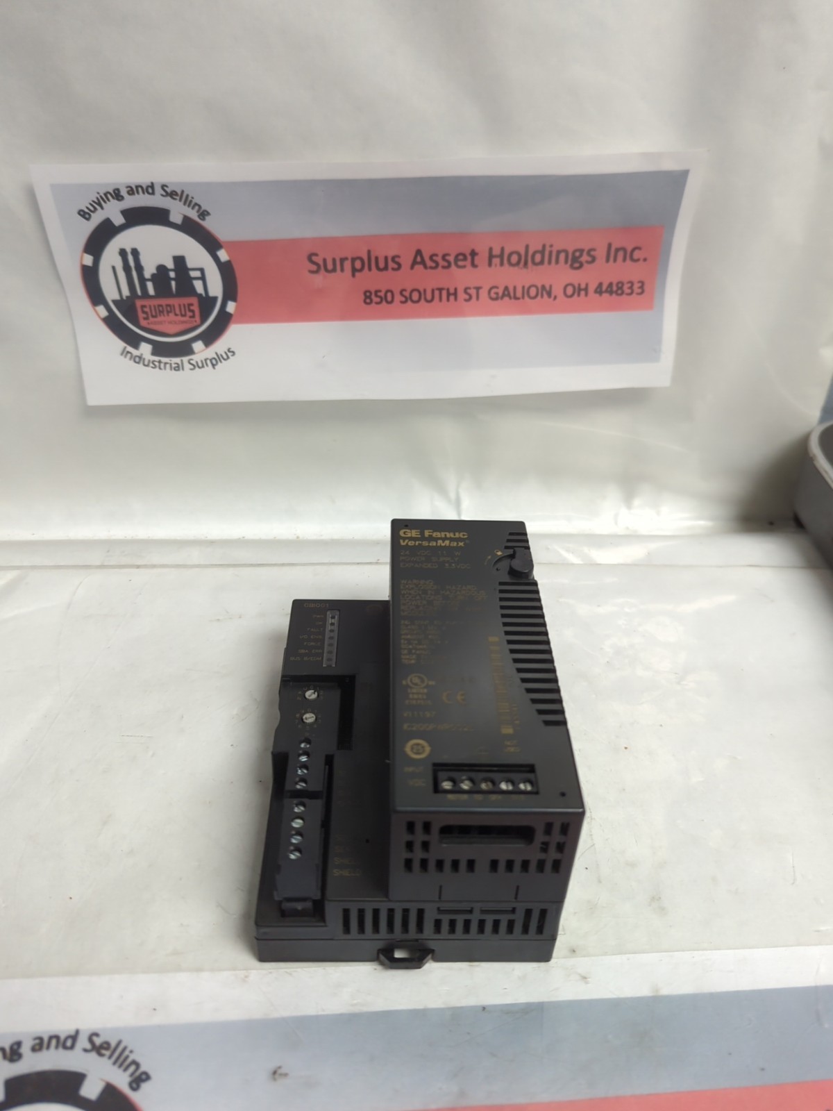 GE FANUC,IC200PWR002E,VERSA MAX POWER SUPPLY 24VDC 11W PRE-OWNED