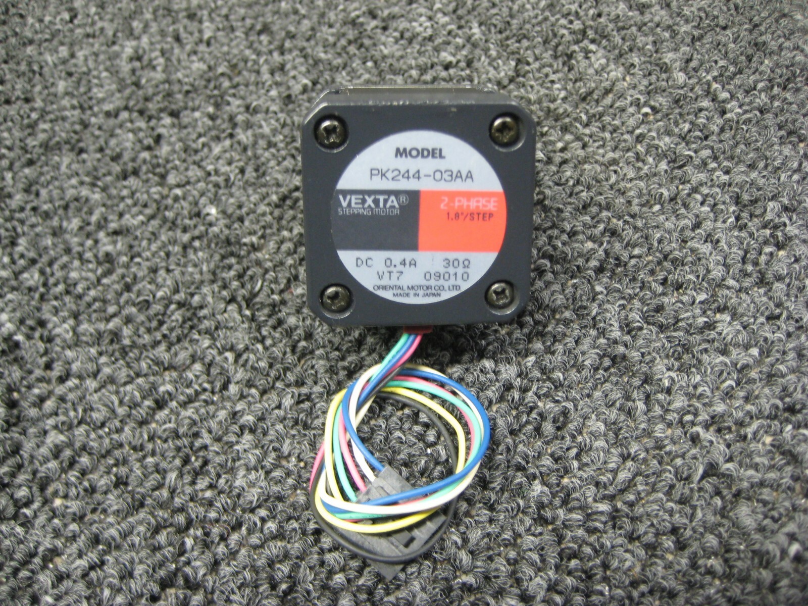 Oriental Motor Vexta PK244-03AA Stepper Motor, 2-phase, 1.8 degree, 6 wire