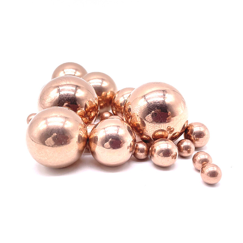 Solid Precision Ball Pure Cupper Balls Smooth Sphere Diameter 0.3mm-38mm Beads