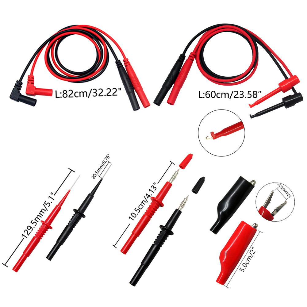 AIdetek Multimeter Test Leads Tipped Test for FLUKE Tester TLP20157 big sale