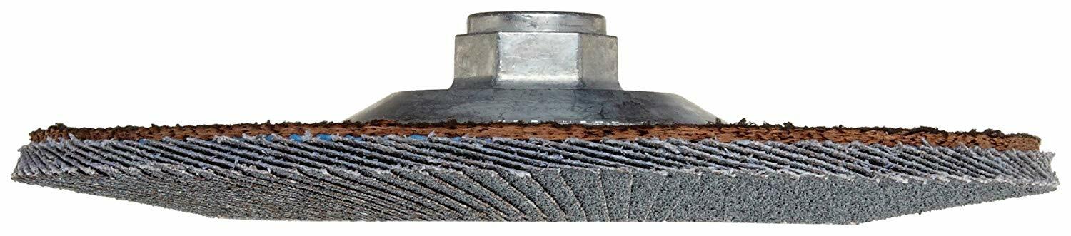 Norton 20X High Performance Abrasive Flap Disc, Type 29, Threaded Hole- 40 Grit