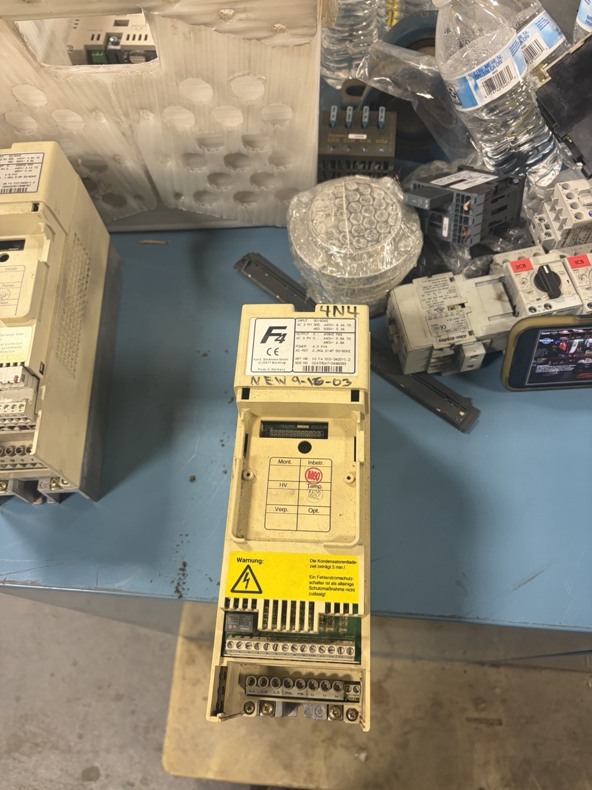 KEB Frequency Converter, 2,2 kW 10.F4.S1D-3420/1.2 USED