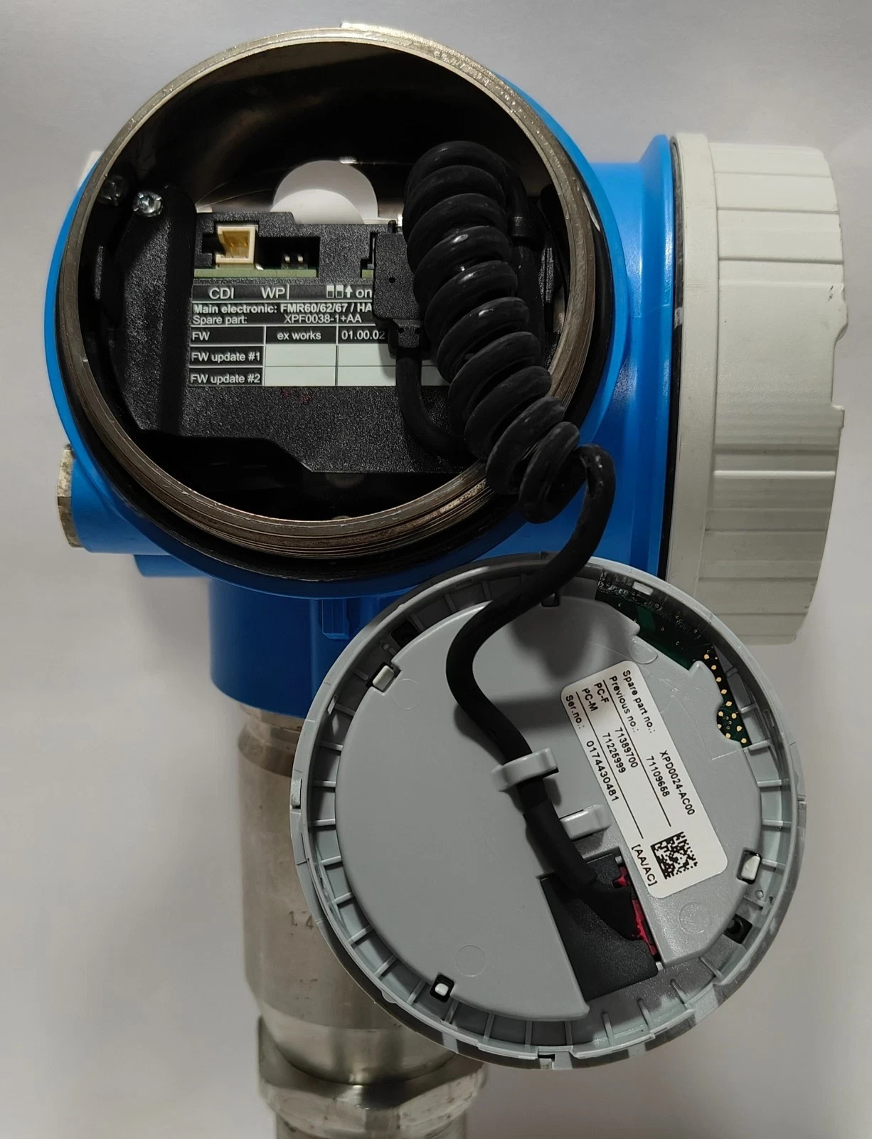 ENDRESS+HAUSER MICROPILOT FMR60-16M5/0 LEVEL TRANSMITTER FMR60-AAACAAGAA4GGJ+