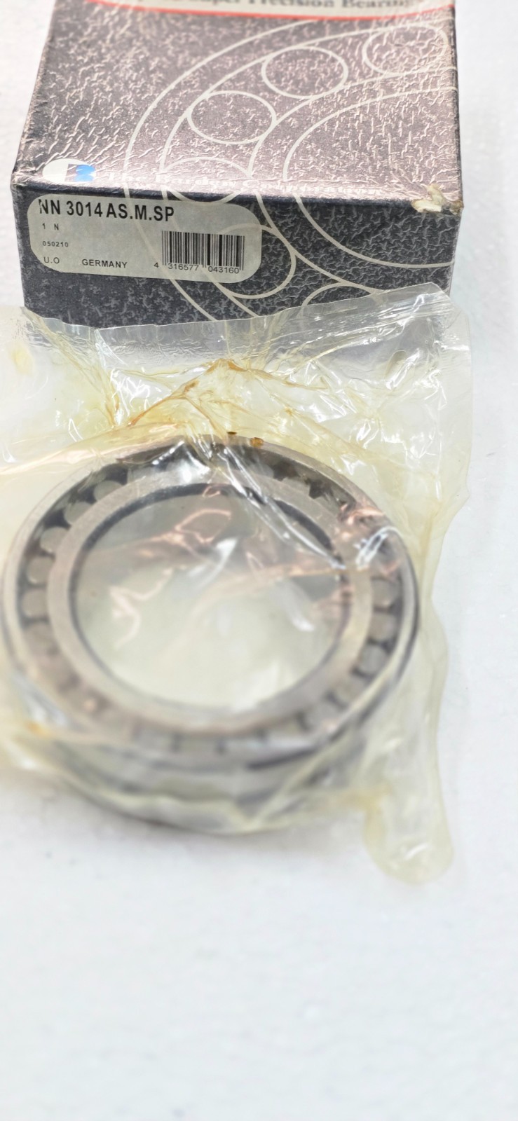 NN 3014 AS M SP Cylindrical Roller Bearing FAG NN3014ASMSP Brass Cage