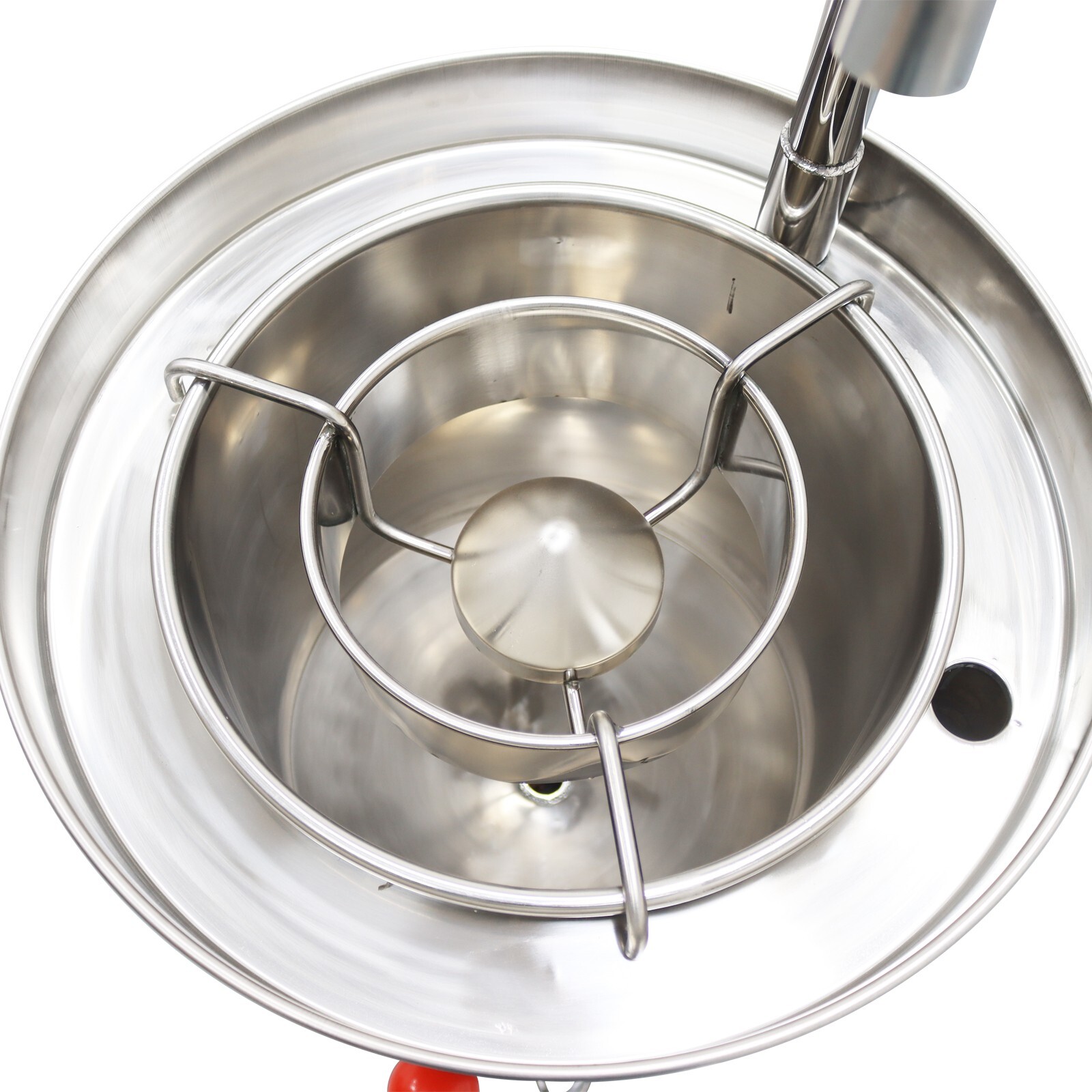 44lb Commercial Rice Washing Machine Automatic Rice washer 20kg Stainless Bucket