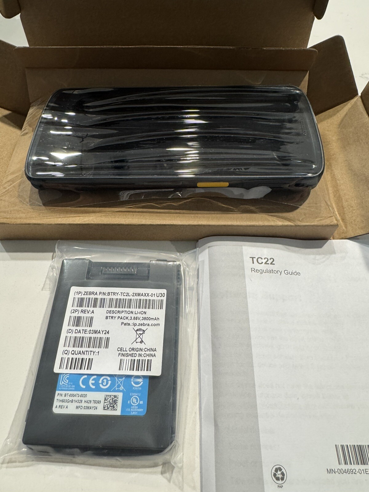 Zebra TC22 Mobile Computer 64GB WLMT0-T22B6CBC2-NA US SELLER