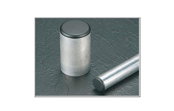 3″ OD Round LDPE Black Plastic End Caps Plugs 14-18Ga Fits ID 2.83″ to 2.90″ Pk