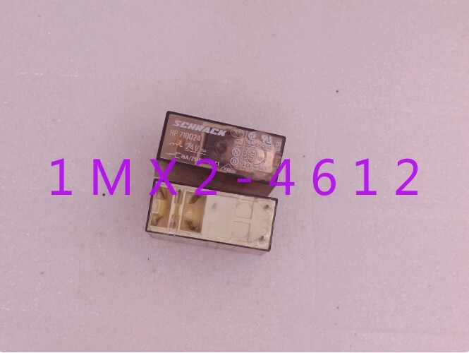 5pcs used SCHRACK RP710024 24V 15A/250V~AC1 eight-pin #zb