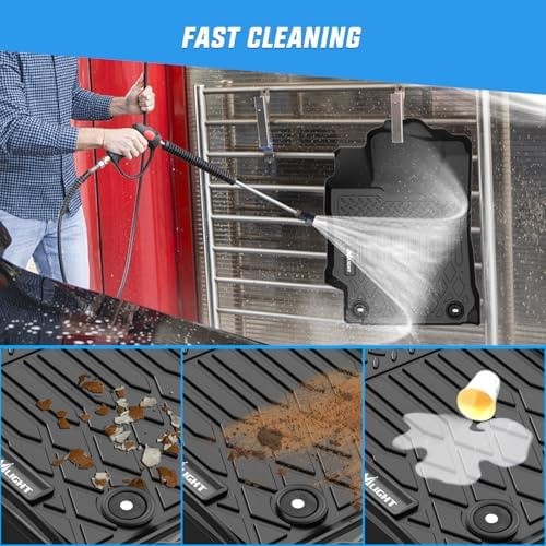 Nilight TPE Floor Mats for Toyota Camry 2015 2016 2017, All Weather Custom Fi…